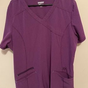 Purple Scrub Top